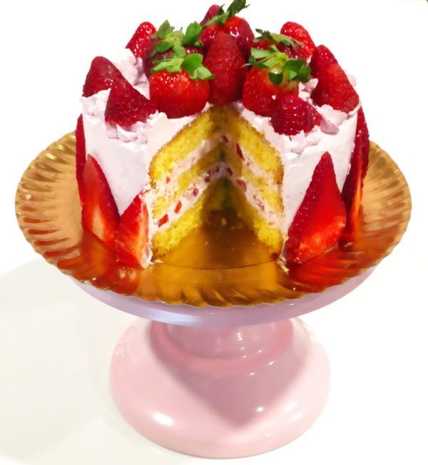 Tarta Limón y Fresas Naturales - Imagen 3
