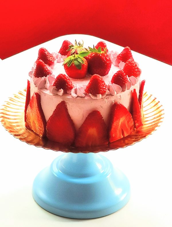 Tarta Limón y Fresas Naturales