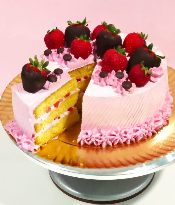 Tarta de Fresas y Frosting Frutos Rojos - Imagen 2